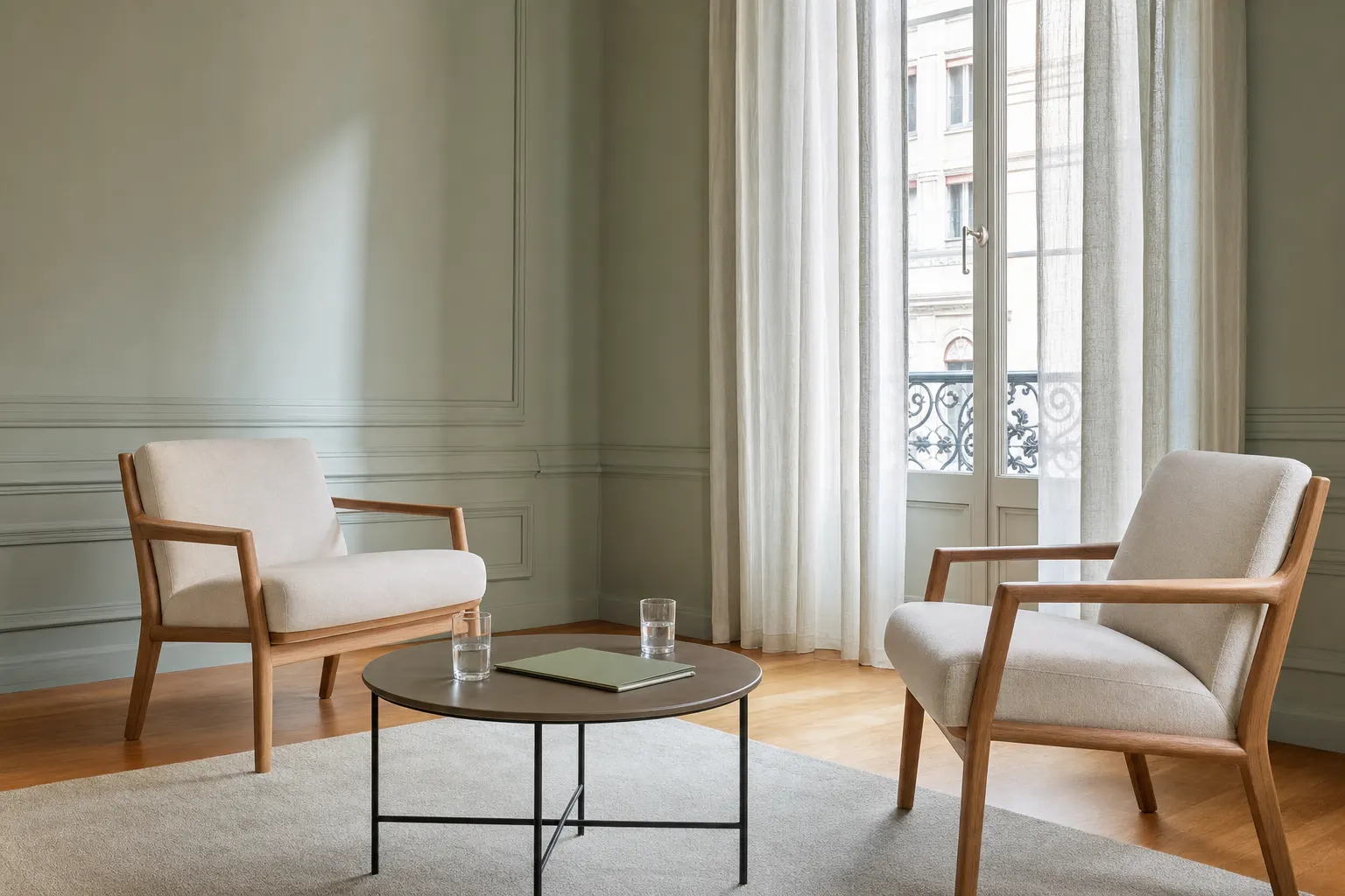 Salle de rendez-vous du cabinet